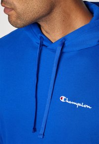 Champion ICONS HOODIE SMALL LOGO - Kapucni - blue