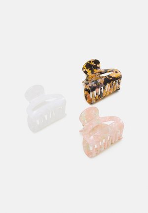 PCNUS HAIRSHARK 3 PACK - Accessori capelli - bright white/ash/rose black