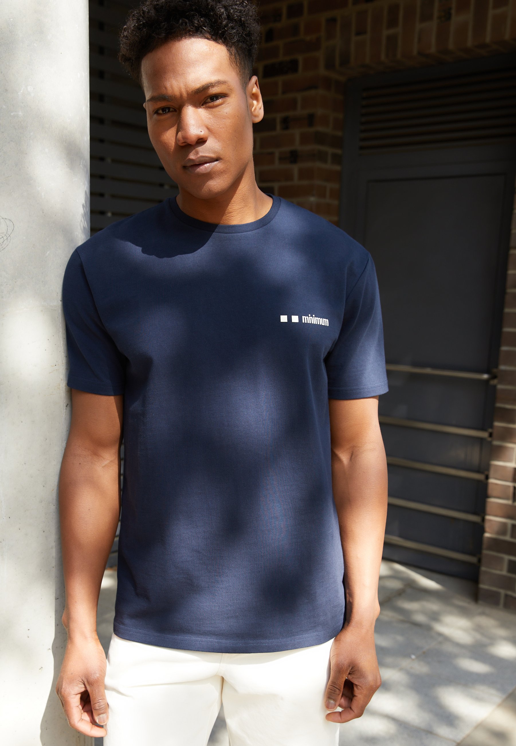T-shirt basique - navy blazer/bleu 