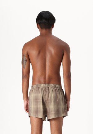 Boxershorts - dune shadow check