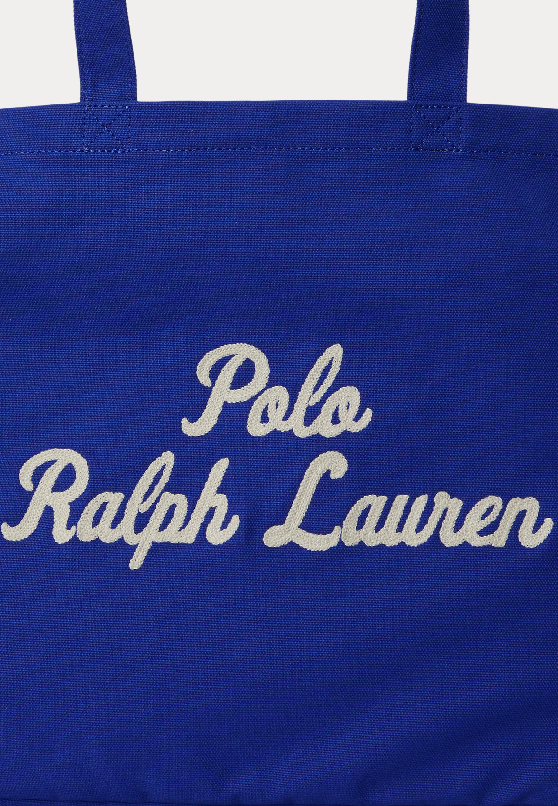 Polo Ralph Lauren EMBROIDERED CANVAS TOTE UNISEX - Tote bag