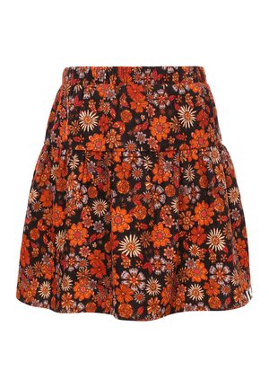 LITTLE RETRO FLORAL - A-lijn rok - red