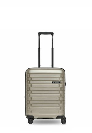 COLLECTION THE KABINENTROLLEY MIT DEHNFALTE - Valise à roulettes - champaign metallic