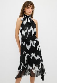 adL HALTER NECK - Vapaa-ajan mekko - printed black