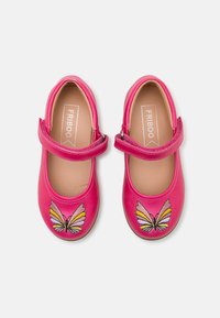 Friboo - Balerini cu barete - mottled pink Imagine miniatură 1