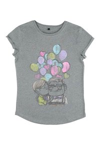 Disney PIXAR UP LOVE UP - Triko s potiskem - melange grey