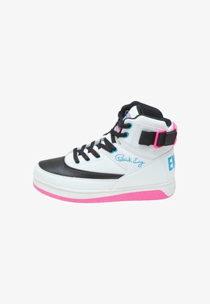 Patrick Ewing REBOUND BY EWING 33 HI - Korkeavartiset tennarit - white black pink blue