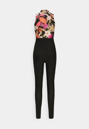BOMB LONG JANE - Swimsuit - black/pink