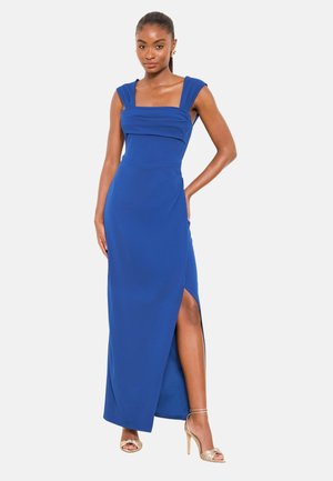 RUCHED - Maxikleid - blue