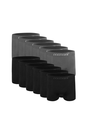 12 PACK - Boxerbriefs - schwarz   grau