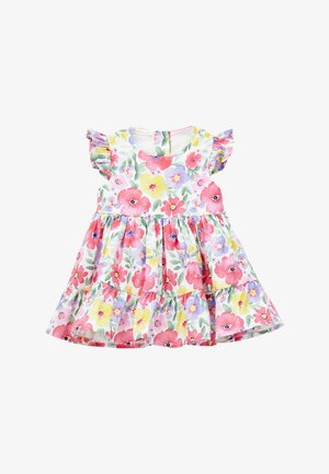 Minibanda, SLEEVELESS DRESS - Vestido informal - bianco fucsia