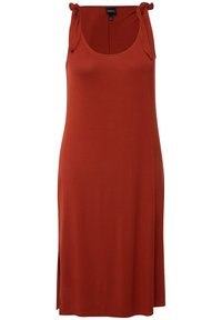 Ulla Popken Žerzejové šaty - brown