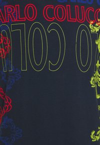 Carlo Colucci Camiseta estampada - dark blue