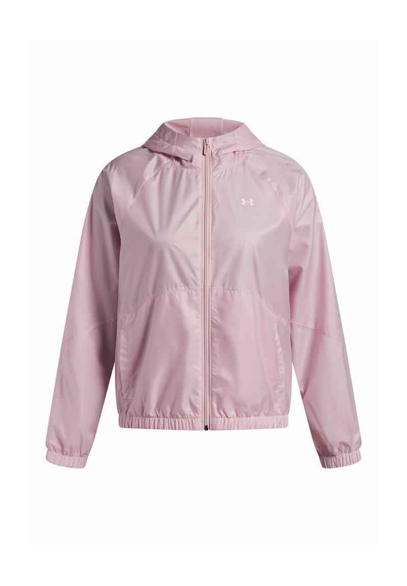 Under Armour Windjack donkerroze