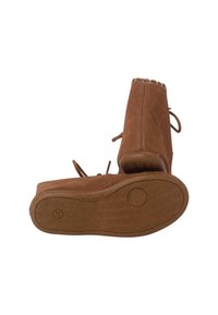 Pisamonas TIPO MOHICANAS - Šněrovací kotníkové boty - camel