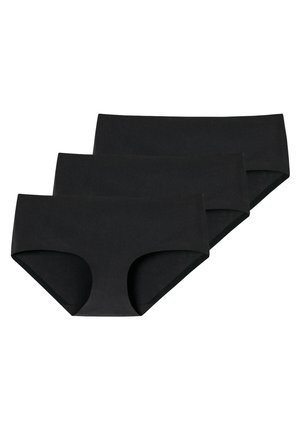 3ER PACK-INVISIBLE NAHTLOS VORTEILS - Slip - schwarz schwarz schwarz