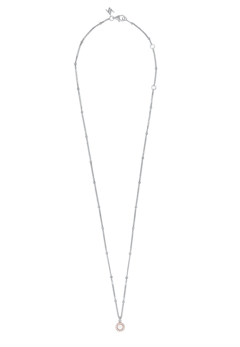 NANA KAY SHINY CIRCLES - Halskette - silber rosé