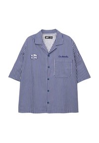 STWD STRIPED - Skjorter - dark blue
