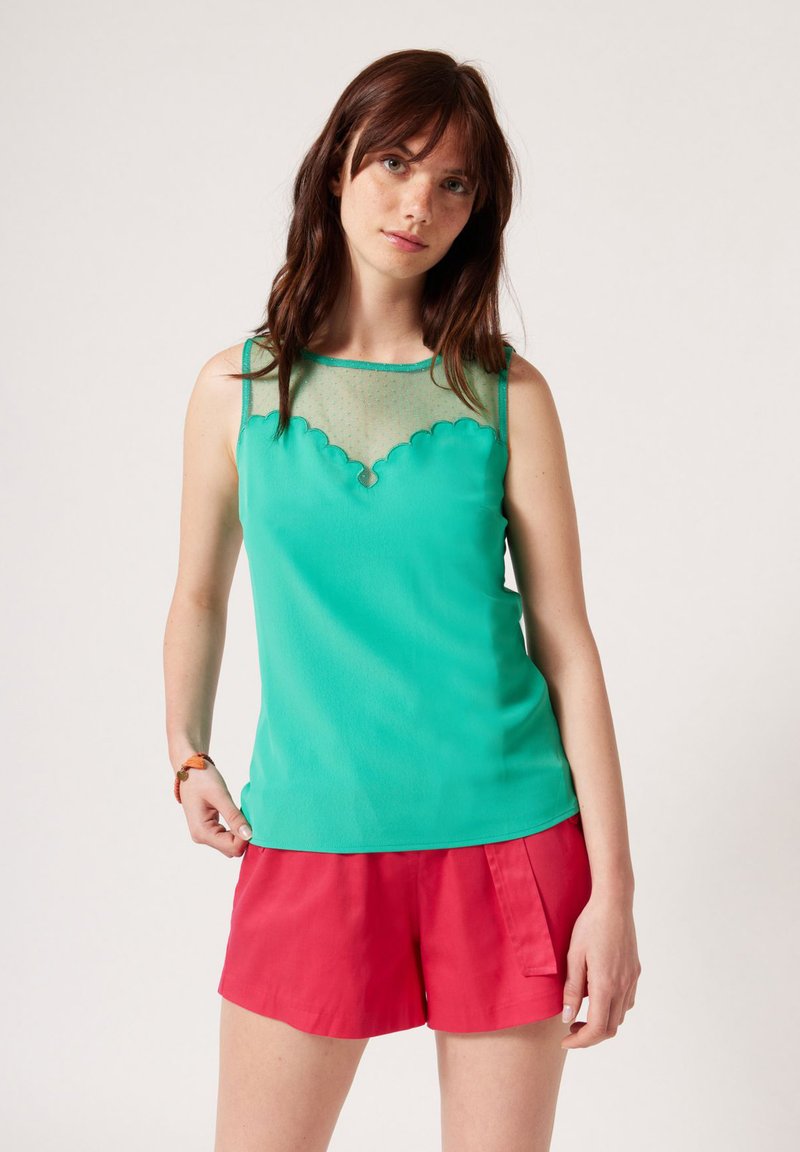 Naf Naf Top groen Naf Naf Top groen