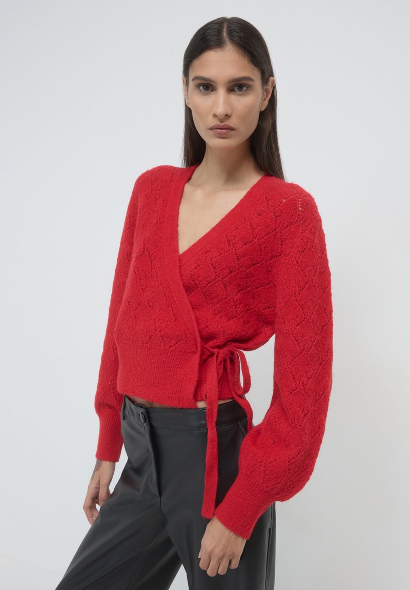 Calliope Cardigan - rosso
