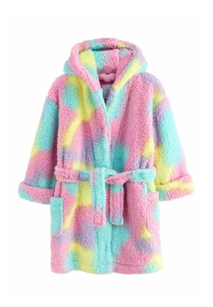 REGULAR FIT - Župan - pink tie dye