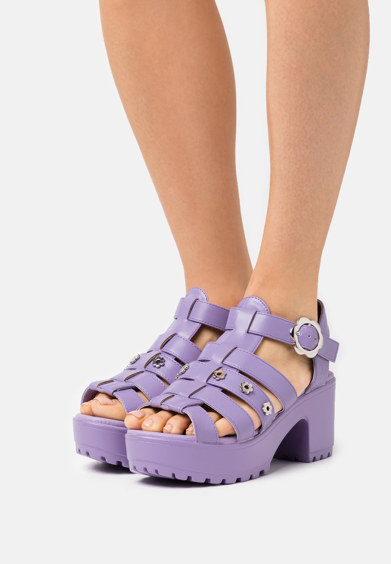 Koi Footwear DESERT PARADISE FLOWER Platform sandals lavender/lilac
