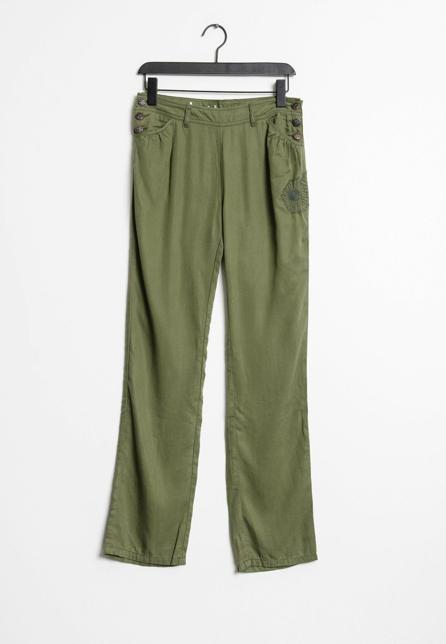 Desigual Broek - green/Groen - Zalando.nl