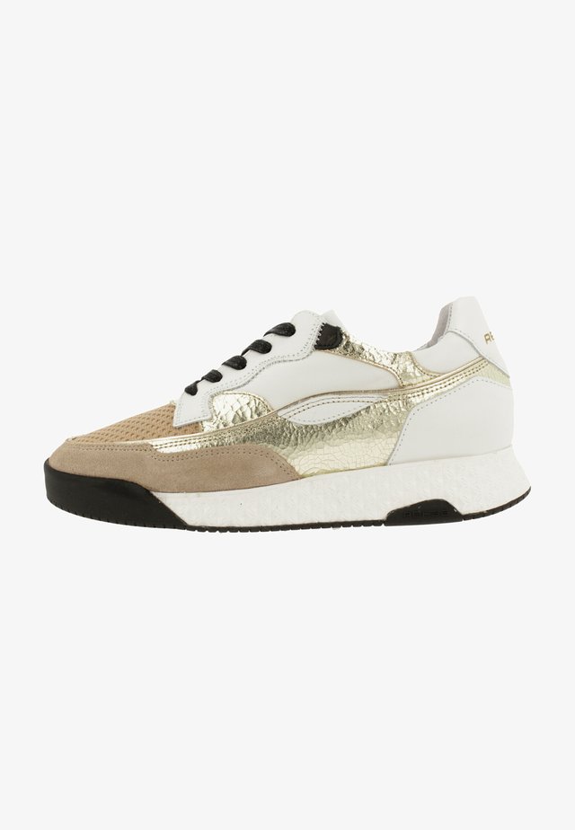 ASHLEY MET - Sneakers laag - beige
