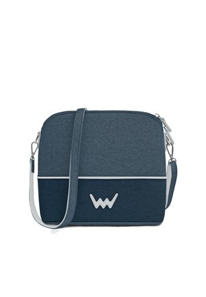 CARA CANVA - Cross body bag - blue