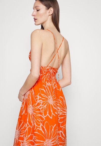Faithfull the brand BISETTA DRESS - Μάξι φόρεμα - orange