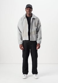 Umbro COACH JACKET - Flísová bunda - harbor mist/ultimate gray