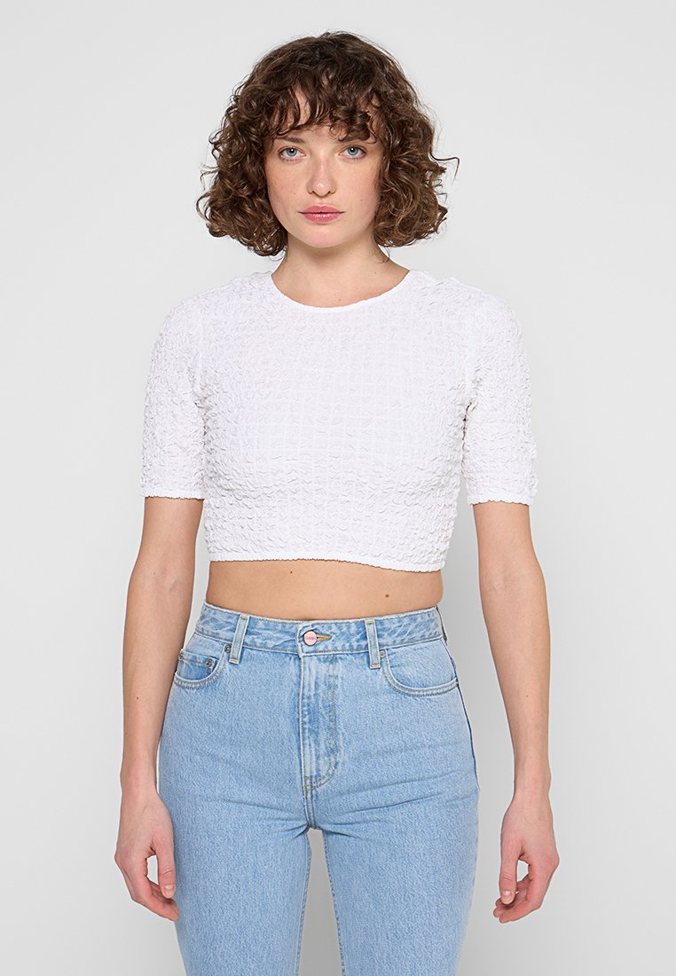 Ganni T-shirt basic wit