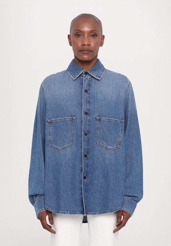 ESSENTIAL SHIRT - Denim jacket - marlin