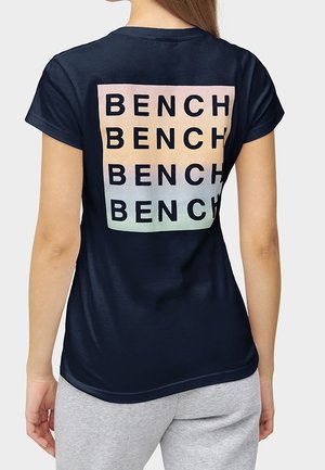 T-shirt con stampa - dark blue