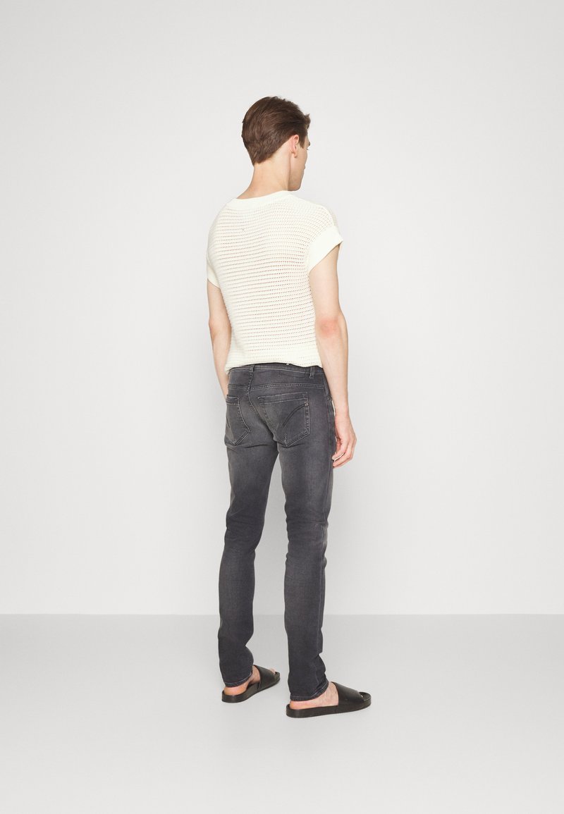 Herren Skinny Fit | Dondup GEORGE Jeans Slim Fit black/black denim - TR37500 Herren Skinny Fit | Dondup GEORGE Jeans Slim Fit black/black denim - TR37500