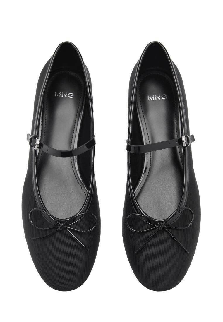 Mango Ballerine Su Zalando Mango Klassischer Ballerina Black