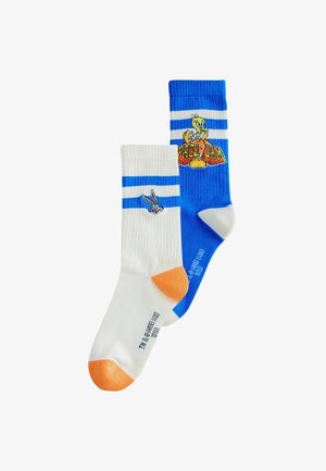 Next, LOONEY TUNES SPORTS SOCKS 2 PACK - Socken - white blue