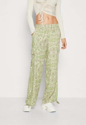 Never Fully Dressed BANDANA TROUSERS - Παντελόνι cargo - khaki