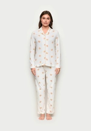 APRES SKI - SET - Pyjama - almond with print