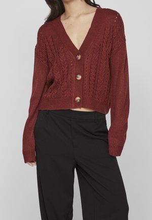 Cardigan - red