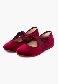 Pisamonas Ballerine con cinturino - burdeos