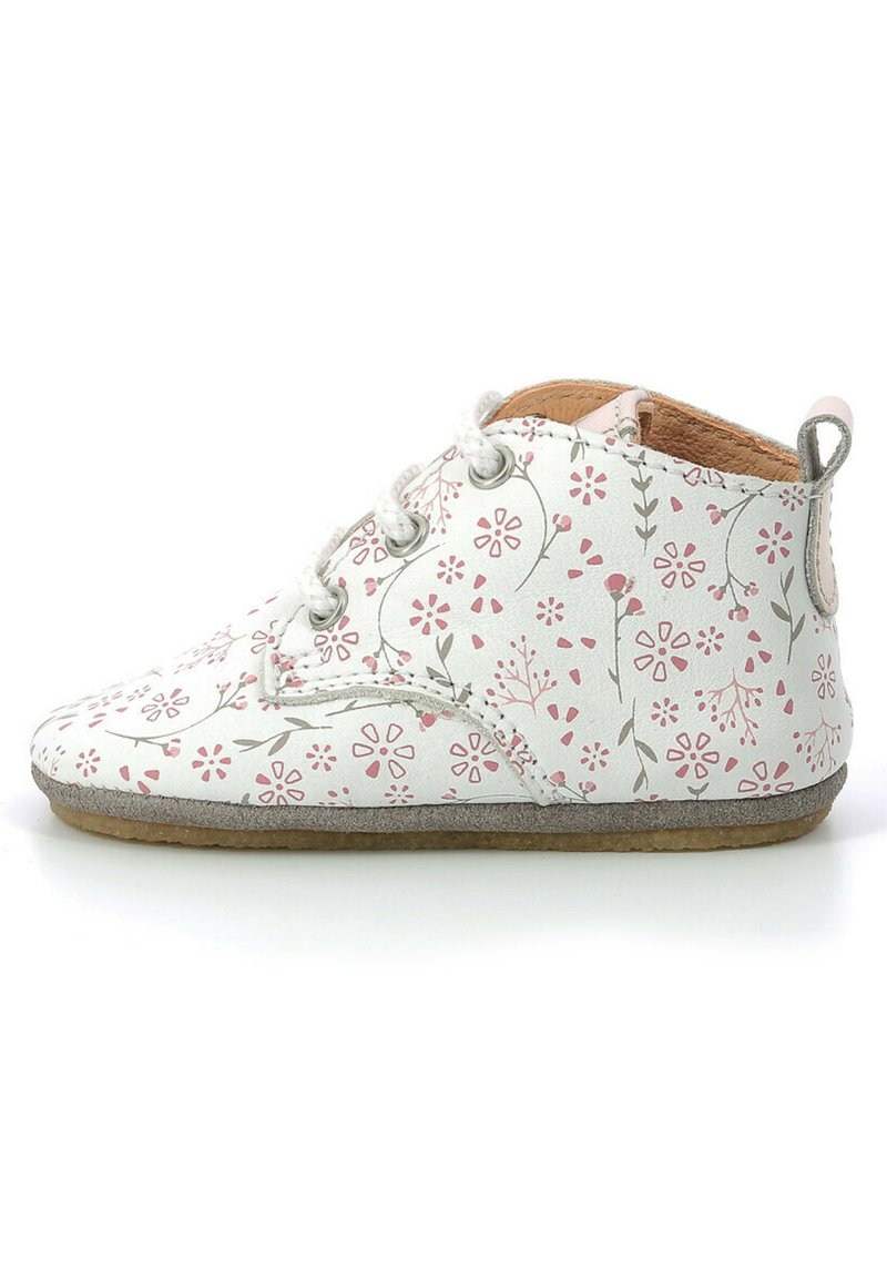 Aster CHAUSSONS CUIR LAYAS - Patucos - blanc