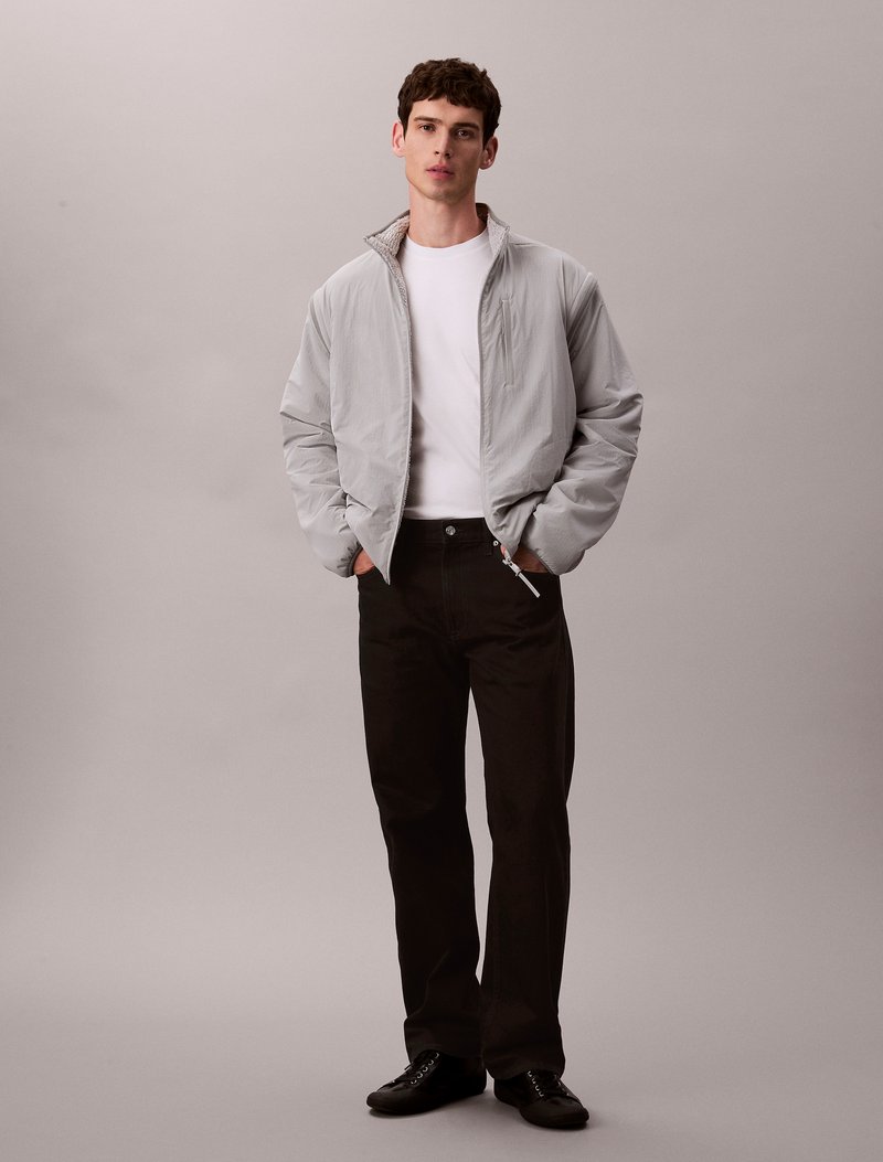 Calvin Klein SPORT REVERSIBLE JACKET - Mezisezónní bunda - greatest grey