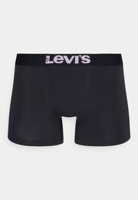 Levi's® SOLID BASIC BOXER 2 PACK - Trunks - light grey melange/orchid bloom