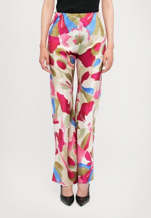 STACIE PANT - Trousers - floral rosette