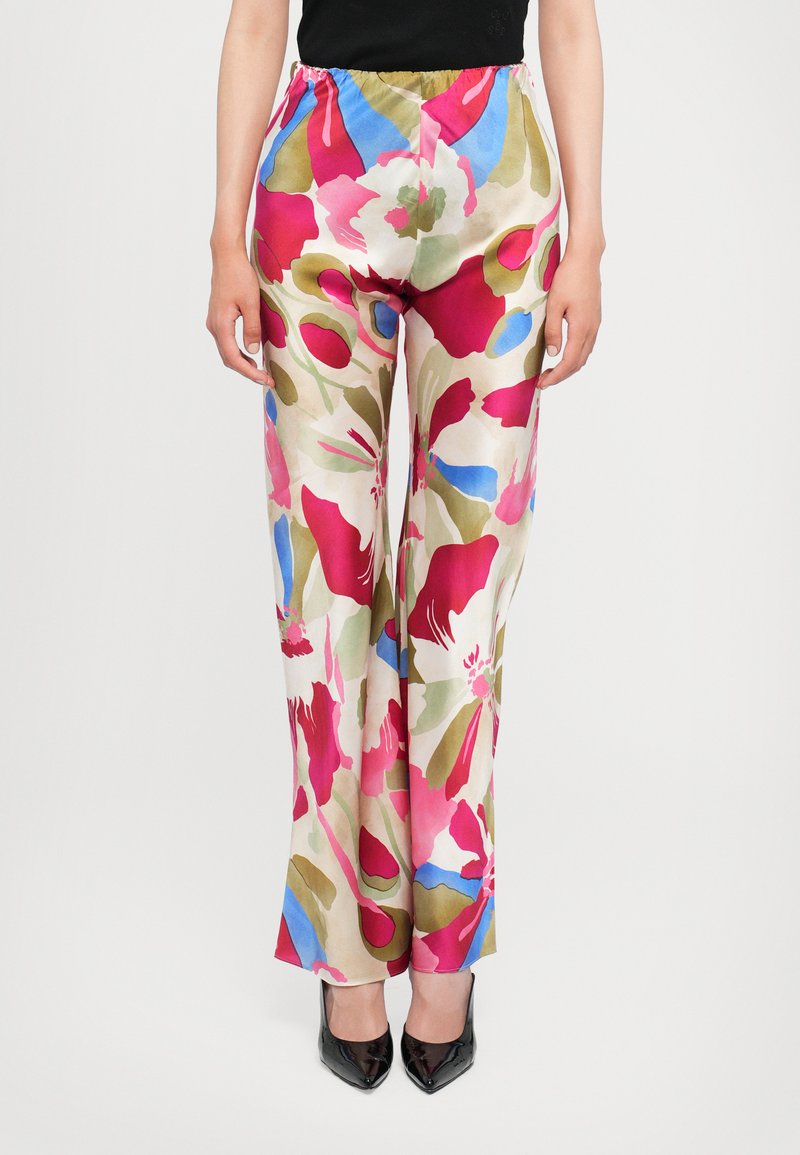Cult Gaia STACIE PANT - Püksid - floral rosette
