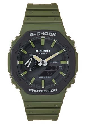 G-SHOCK GA-2110 - Rannekello ajanottotoiminnolla - green