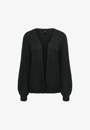 ONLY, ONLNELLIE LS OPEN CARDIGAN KNT - Cardigan - black