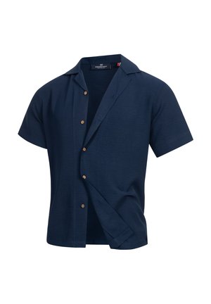 Kronstadt, KSFAWN HEMD KURZARM - Camisa - sky captain