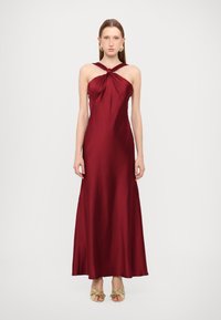 ML Monique Lhuillier MALLORY SLEEVELESS LONG DRESS - Proginė apranga - bordeaux